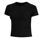 Under Armour T-shirt Under Armour Motion Mesh T-shirt Dames-zwart, grijs