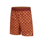 Nike Kleding Nike Court Dri-FIT Victory High Rise 9in All Over Print Shorts Heren-Oranje,Bruin