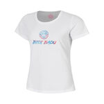 BIDI BADU Tenniskleding BIDI BADU Logo Chill T-shirt Kinderen-wit
