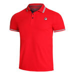 Fila Kleding Fila Piro Polo Heren-Rood,Wit