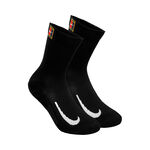 Nike Kleding Nike Court Multiplier Cushioned Tennissokken Verpakking 2 Stuks-Zwart,Wit