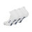 No Party No Show Move Socks 3 Pack - grey