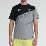 Bullpadel Kleding Bullpadel Lucio T-shirt Heren - grijs, zwart