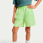 Nike Bovenkleding Nike Big Shorts Jongens-limoen, wit