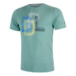 Bullpadel Kleding Bullpadel Bebas T-shirt Heren-Groen