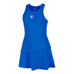 Quiet Please Tenniskleding Quiet Please Flounce Jurk Dames - blauw, wit