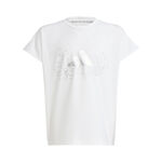 adidas Kleding adidas Winter T-shirt Kinderen-Wit,Zilver