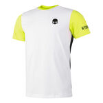 Hydrogen Kleding Hydrogen Tech Team T-shirt Heren-Wit,Geel