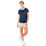 W. X-LOOP TEE  MARINE XS