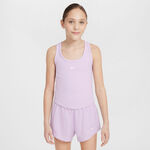 Nike Tenniskleding Nike Dri-FIT One Tanktop Meisjes-Mauve