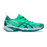 ASICS Padel schoen ASICS SONICSMASH FF Padel schoen Heren-neongroen, blauw-grijs