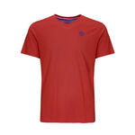 BIDI BADU Kleding BIDI BADU Evin Tech Round T-shirt Jongens - donkerrood, 