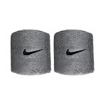 Nike Kleding Nike Swoosh Classic Zweetband Unisex - grijs, zwart