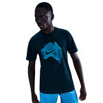 Nike T-shirt Nike Court Dri-Fit T-shirt Heren-donkerblauw
