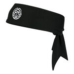 BIDI BADU Tenniskleding BIDI BADU The Aerodynamic Move Bandana-Zwart,Wit