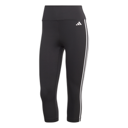 Train Essentials 3-Stripes High-Waisted 3/4 Leggings