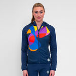 BIDI BADU Kleding BIDI BADU Twiggy Trainingsjack Dames-Donkerblauw,Veelkleurig