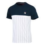 Fila T-shirt Fila  Tee Mika T-shirt Heren-blauw, wit