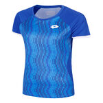 Lotto Kleding Lotto Tech IV D3 T-shirt Dames-Blauw