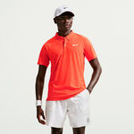 Nike Polo Nike Court Dri-Fit Advantage Slam Polo Heren-oranje