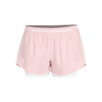 Under Armour Shorts Under Armour Tech Play Up 2in1 Short Voor Tennisballen Dames-Pink