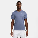 Nike Kleding Nike Court Dri-Fit Advantage T-shirt Heren-Blaugrau