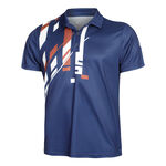 Quiet Please Kleding Quiet Please Tournament Polo Heren - donkerblauw, veelkleurig