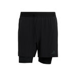 adidas Shorts adidas D4T 2in1 Shorts Heren-zwart