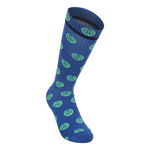 BIDI BADU Kleding BIDI BADU Leif Crew Tech Graphic Tennissokken Verpakking 1 Stuk-Blauw,Neongroen