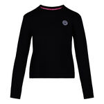 BIDI BADU Kleding BIDI BADU Mirella Basic Crew Sweatshirt Dames-Zwart,Wit