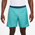 Nike Kleding Nike Court Victory Dri-Fit 7in Aop Shorts Heren - turkoois, petrolblauw
