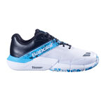 Babolat Padel schoenen Babolat Movea 2 Padel Schoen Heren-Wit,Lichtblauw