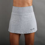Endless Kleding Endless Minimal HW Rok Dames-Lichtgrijs,Zwart