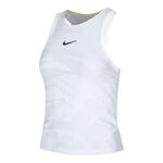 Nike Kleding Nike Court Dri-Fit Slam Tanktop Dames-Lichtgrijs,Wit