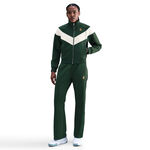 Nike Kleding Nike Courtly Knit Heritage Trainingsjack Dames - donkergroen, 