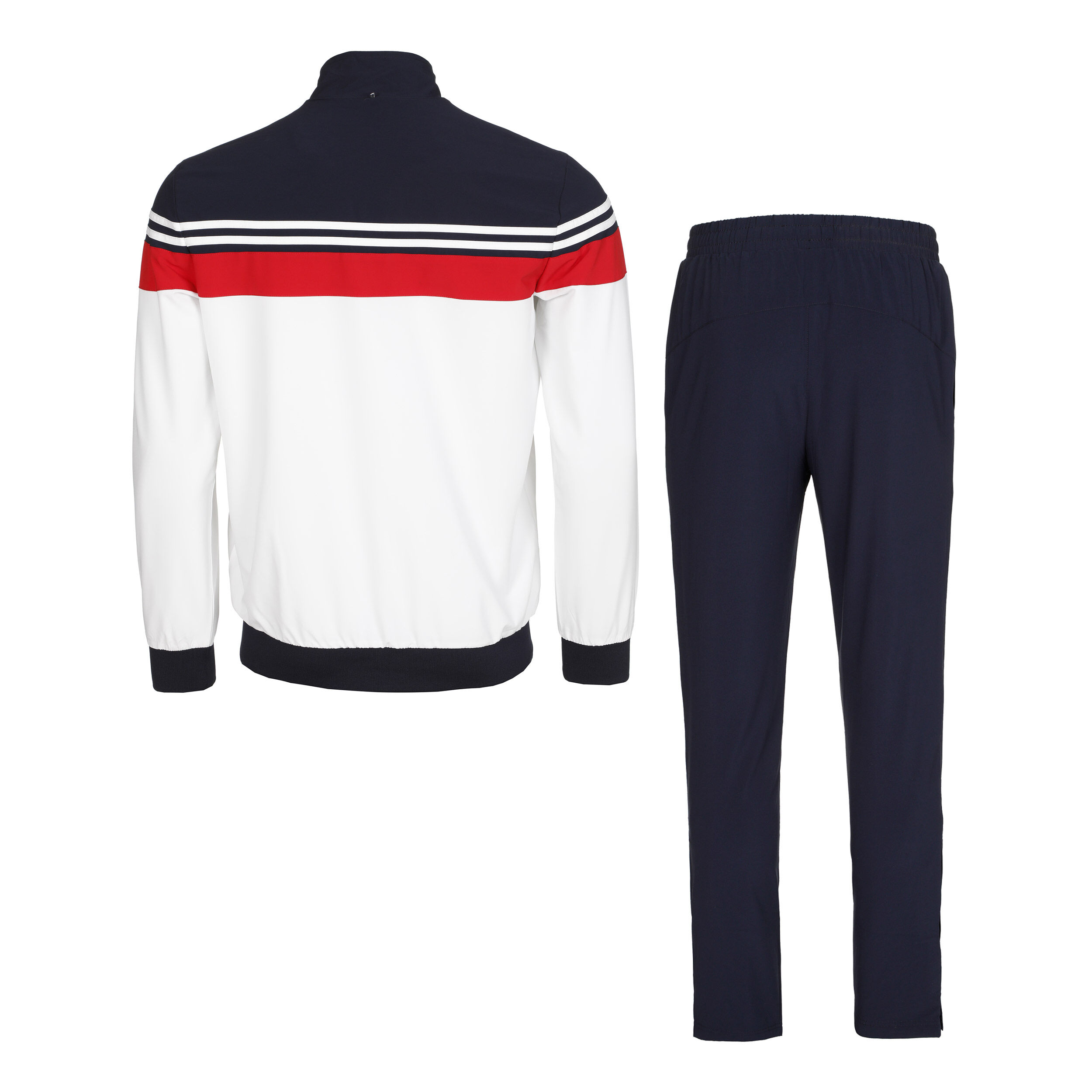 Buy Fila Bruno Trainingspak Heren Wit Rood online Padel Point BE