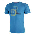 Bullpadel Kleding Bullpadel Bebas T-shirt Heren-Blauw