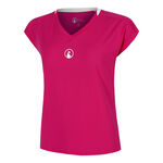 Quiet Please Kleding Quiet Please Create Volley T-shirt Dames-Pink,Wit