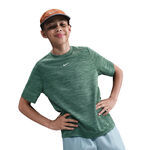 Nike Tenniskleding Nike Dri-Fit Heather T-shirt Kinderen-Groen