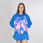 BIDI BADU Kleding BIDI BADU Gene Tech Trainingsjack Dames-Blauw,Roze