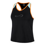 Endless Kleding Endless Speed V Tanktop Dames-Zwart,Blauw
