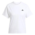 adidas T-shirt adidas Club T-shirt Dames-wit