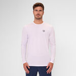 BIDI BADU Kleding BIDI BADU Crew Roundneck Longsleeve Heren-Wit