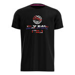 BIDI BADU Kleding BIDI BADU Good Vibes Logo T-shirt Heren-Zwart