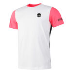Hydrogen Kleding Hydrogen Tech Team T-shirt Heren-Wit,Pink