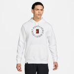 Nike Kleding Nike Court Dri-Fit Heritage Sweater met capuchon Heren - wit, zwart