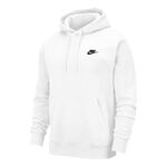 Nike Kleding Nike Sportswear Club Sweater Met Capuchon Heren-Wit