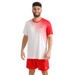BIDI BADU Tenniskleding BIDI BADU Crew 2.0 T-shirt Heren-rood, wit