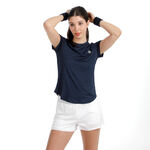 BIDI BADU Tenniskleding BIDI BADU Crew 2.0 T-shirt Dames-donkerblauw