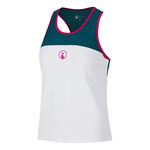 Quiet Please Kleding Quiet Please Create Racerback Tanktop Dames-Petrolblauw,Veelkleurig